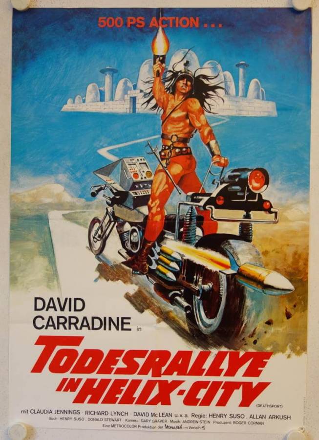 Deathsport re-release german movie poster